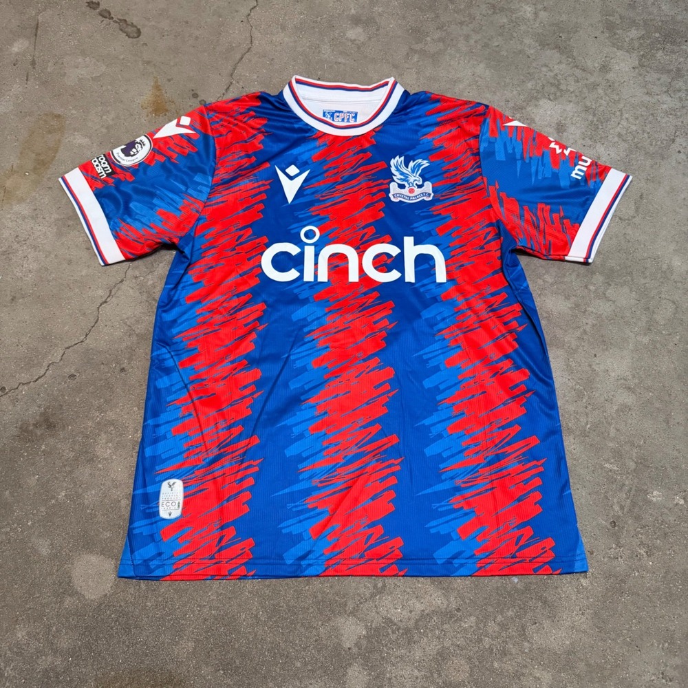Crystal Palace 22/23 Home Jersey Mens XL Blue Red Michael Olise 7 Premier League